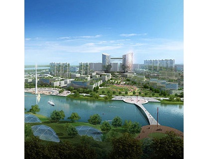 China promete cidade sustentável. Em nove anos