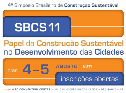 4º Simpósio Brasileiro de Construção Sustentável