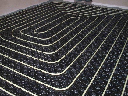 Aquecimento de piso radiante: contra o frio
